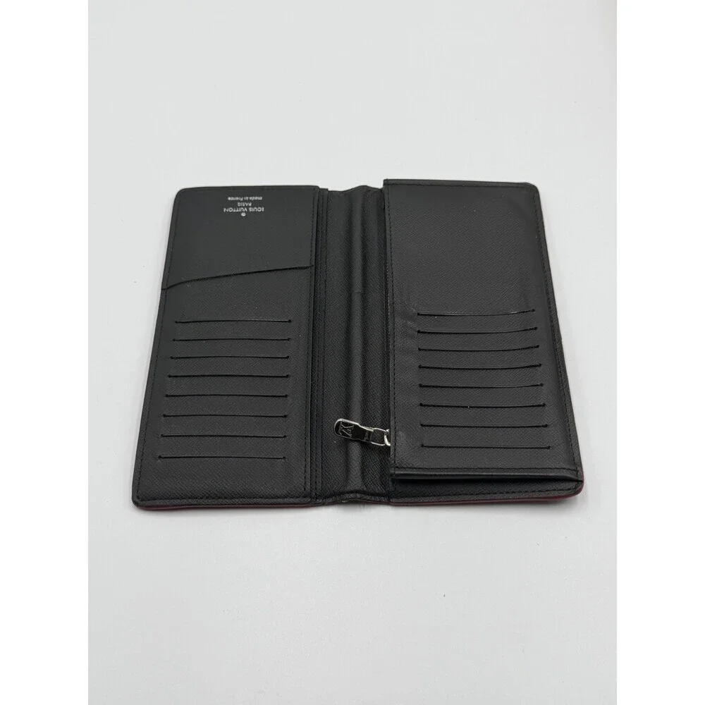 Louis Vuitton Brazza Damier Graphite Alps Sticker Wallet Men's Limited Edition